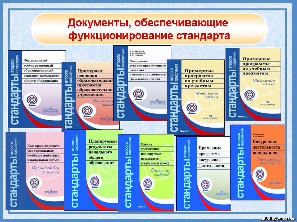 Проект специального федерального образовательного стандарта